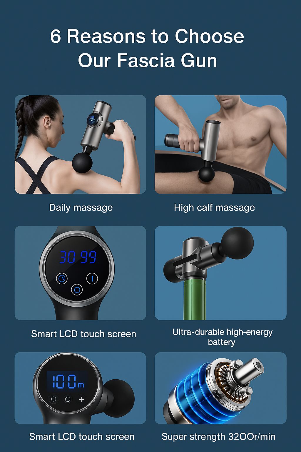 99 Speed Professional Muscle Massage Gun